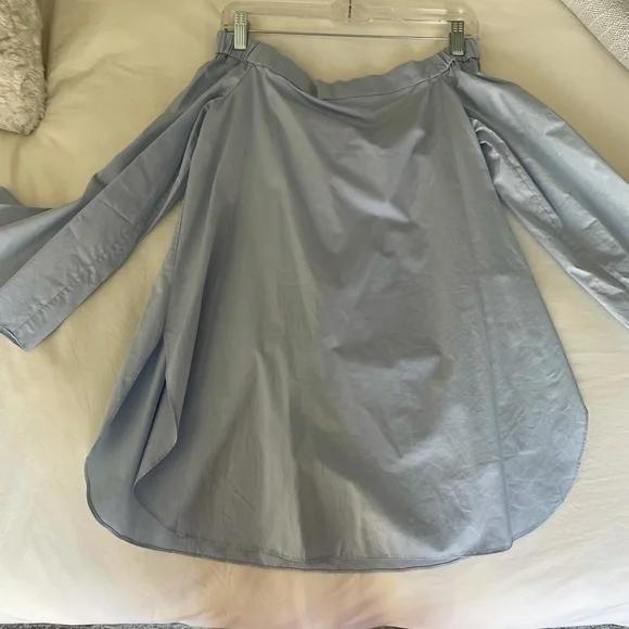 Tibi Satin Poplin Tunic - Picture 3 of 7